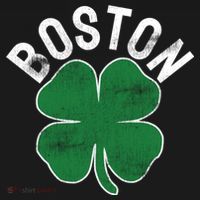 Shamrock Massachusetts Boston ST PATRICKS DAY Irish Green T-Shirt thumb 7