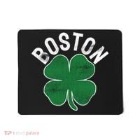 Shamrock Massachusetts Boston ST PATRICKS DAY Irish Green Mousepad thumb 0