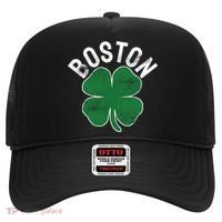 Shamrock Massachusetts Boston ST PATRICKS DAY Irish Green Hat thumb 0