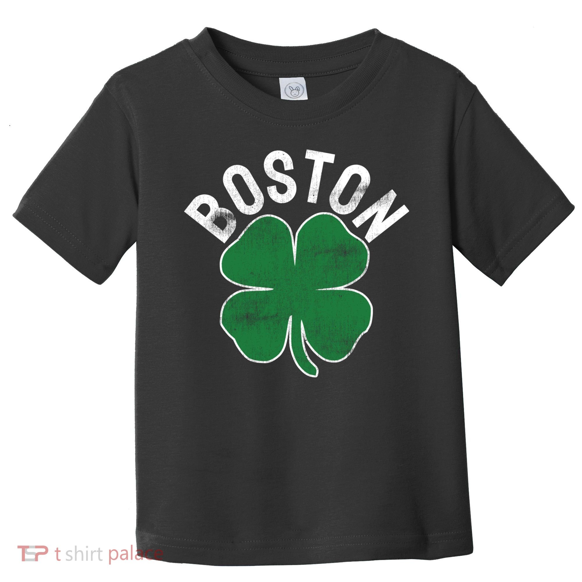 Shamrock Massachusetts Boston ST PATRICKS DAY Irish Green Toddler T-Shirt