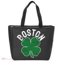 Shamrock Massachusetts Boston ST PATRICKS DAY Irish Green Tote Bag thumb 0