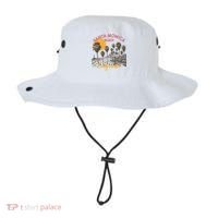 Santa Monica Beach California Summer Sunset Retro Bucket Hat thumb 0