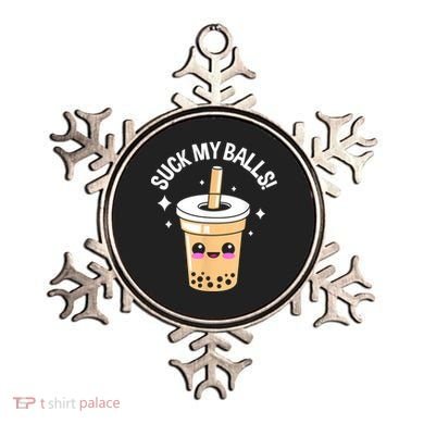 Suck My Balls Boba Ornament