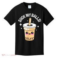 Suck My Balls Boba Kids T-Shirt thumb 0