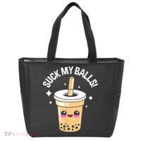 Suck My Balls Boba Tote Bag thumb 0