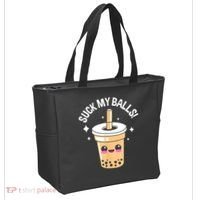 Suck My Balls Boba Tote Bag thumb 2