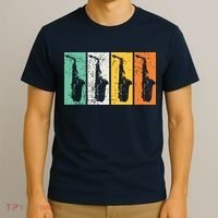 Saxophone Marching Band Sax Retro Vintage Jazz Music T-Shirt thumb 3