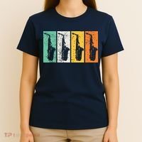 Saxophone Marching Band Sax Retro Vintage Jazz Music T-Shirt thumb 4