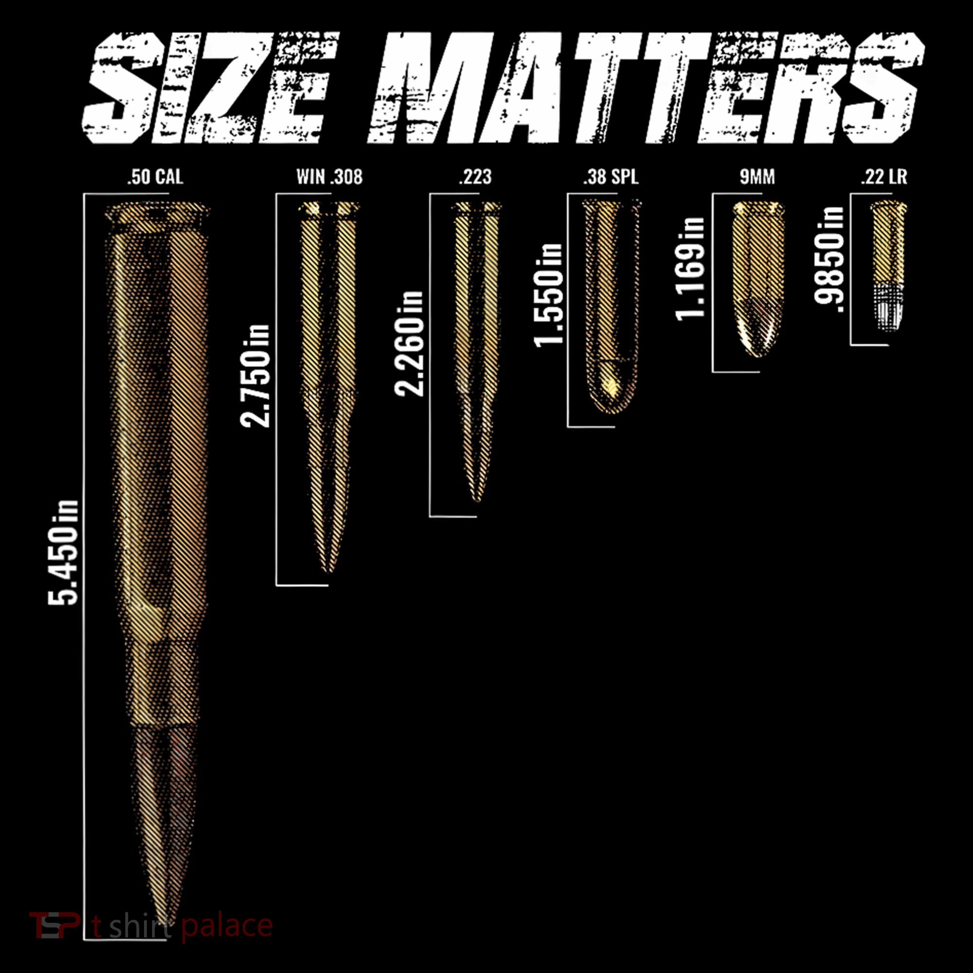 Size Matter Bullet Measure Up Doggie Tank