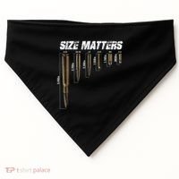 Size Matter Bullet Measure Up USA-Made Doggie Bandana thumb 0