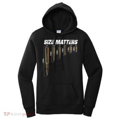 Size Matter Bullet Measure Up Women's Hoodie