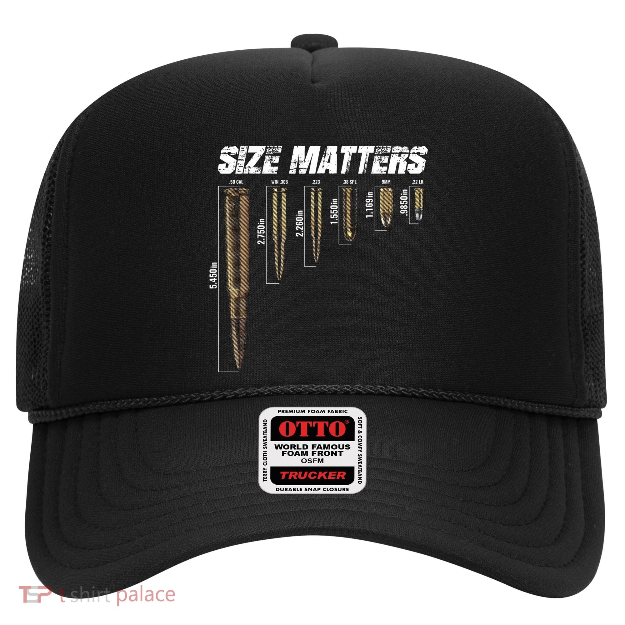 Size Matter Bullet Measure Up Hat