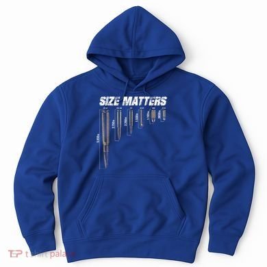 Size Matter Bullet Measure Up Hoodie