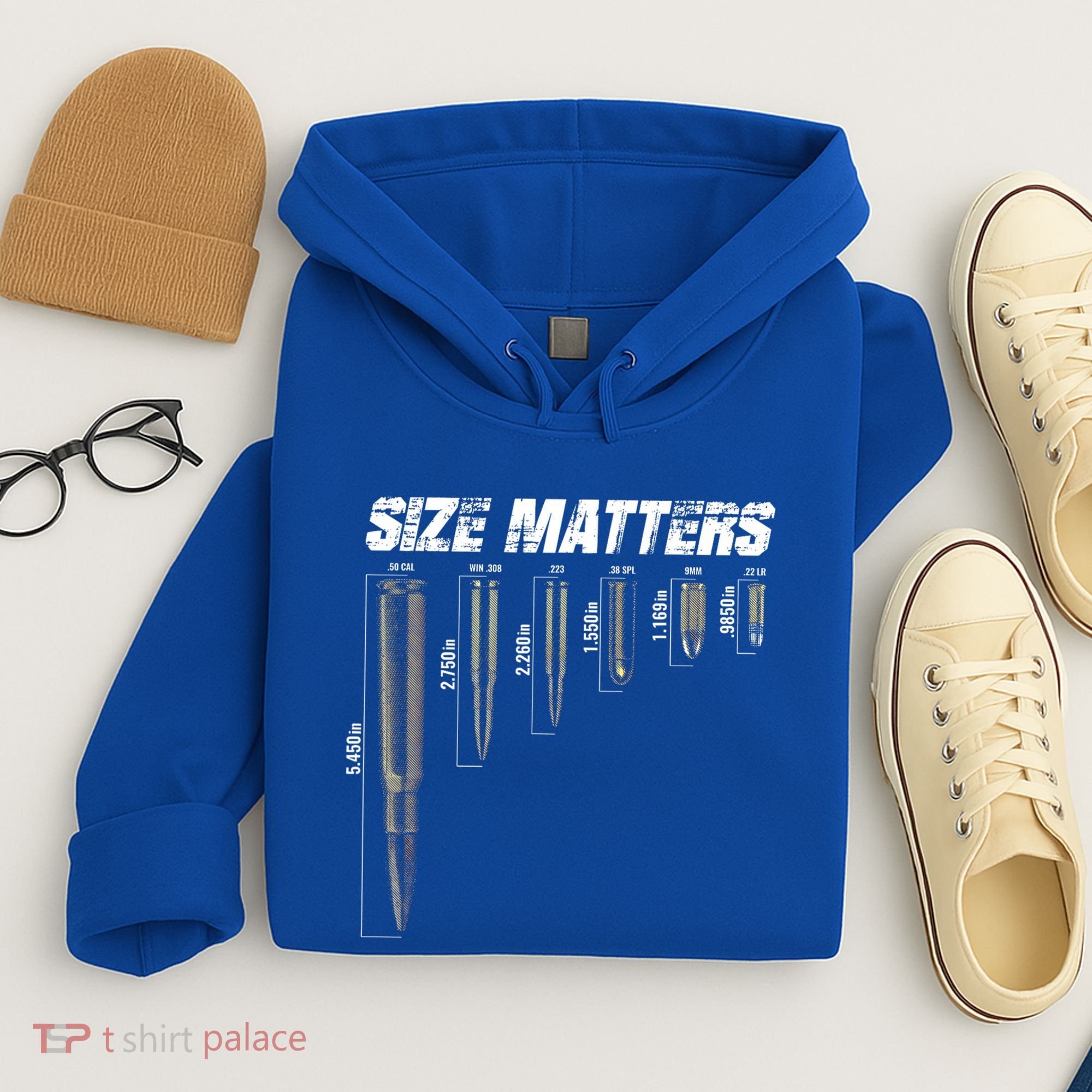 Size Matter Bullet Measure Up Hoodie