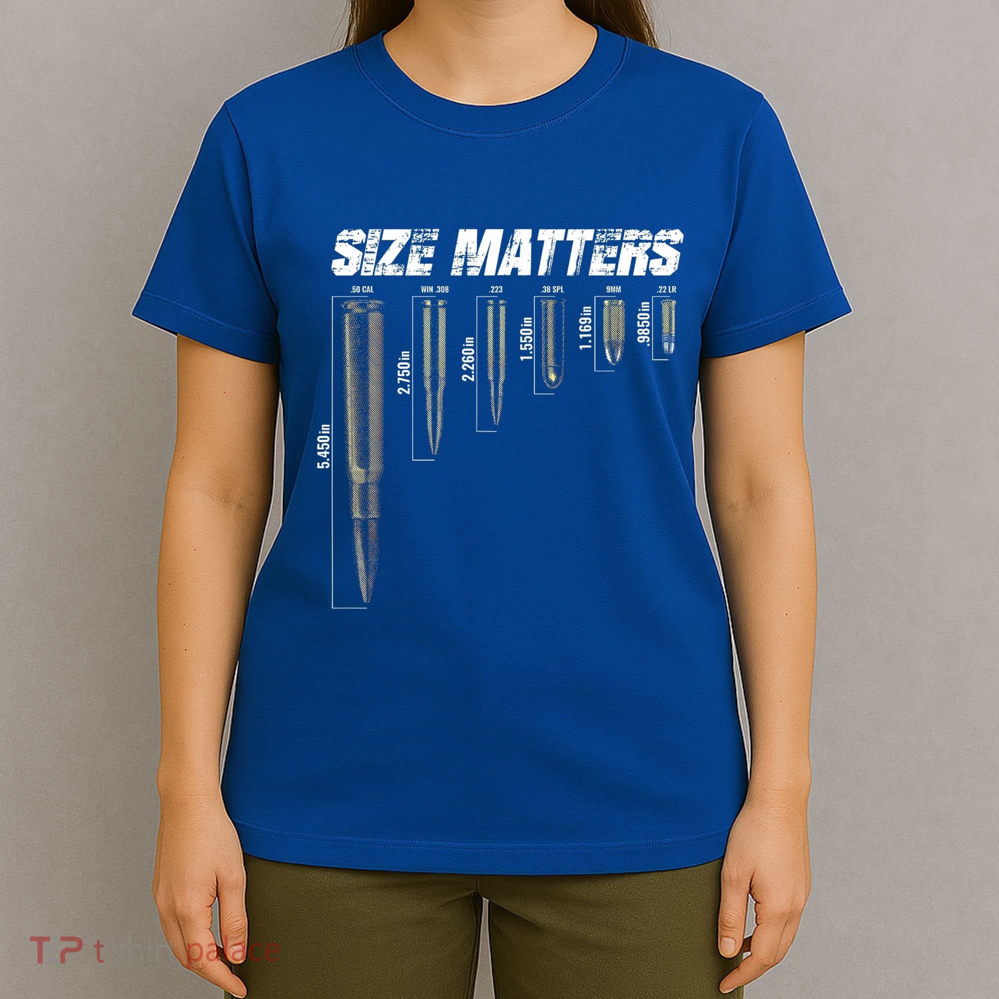 Size Matter Bullet Measure Up T-Shirt