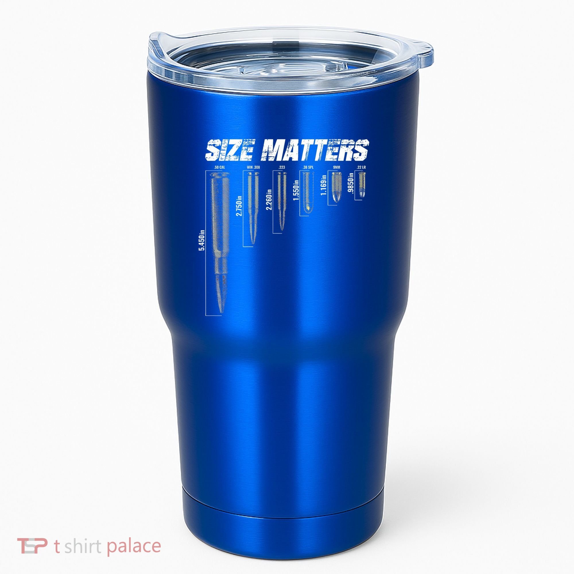 Size Matter Bullet Measure Up Tumbler
