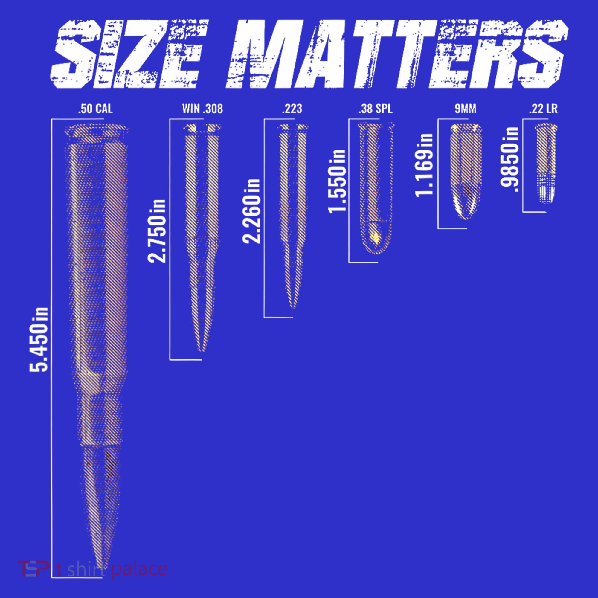 Size Matter Bullet Measure Up Mousepad