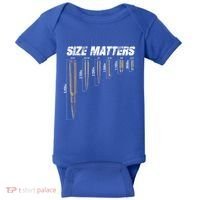 Size Matter Bullet Measure Up Baby Bodysuit thumb 0
