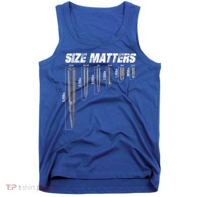 Size Matter Bullet Measure Up Tank Top
