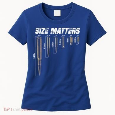 Size Matter Bullet Measure Up Women's T-Shirt