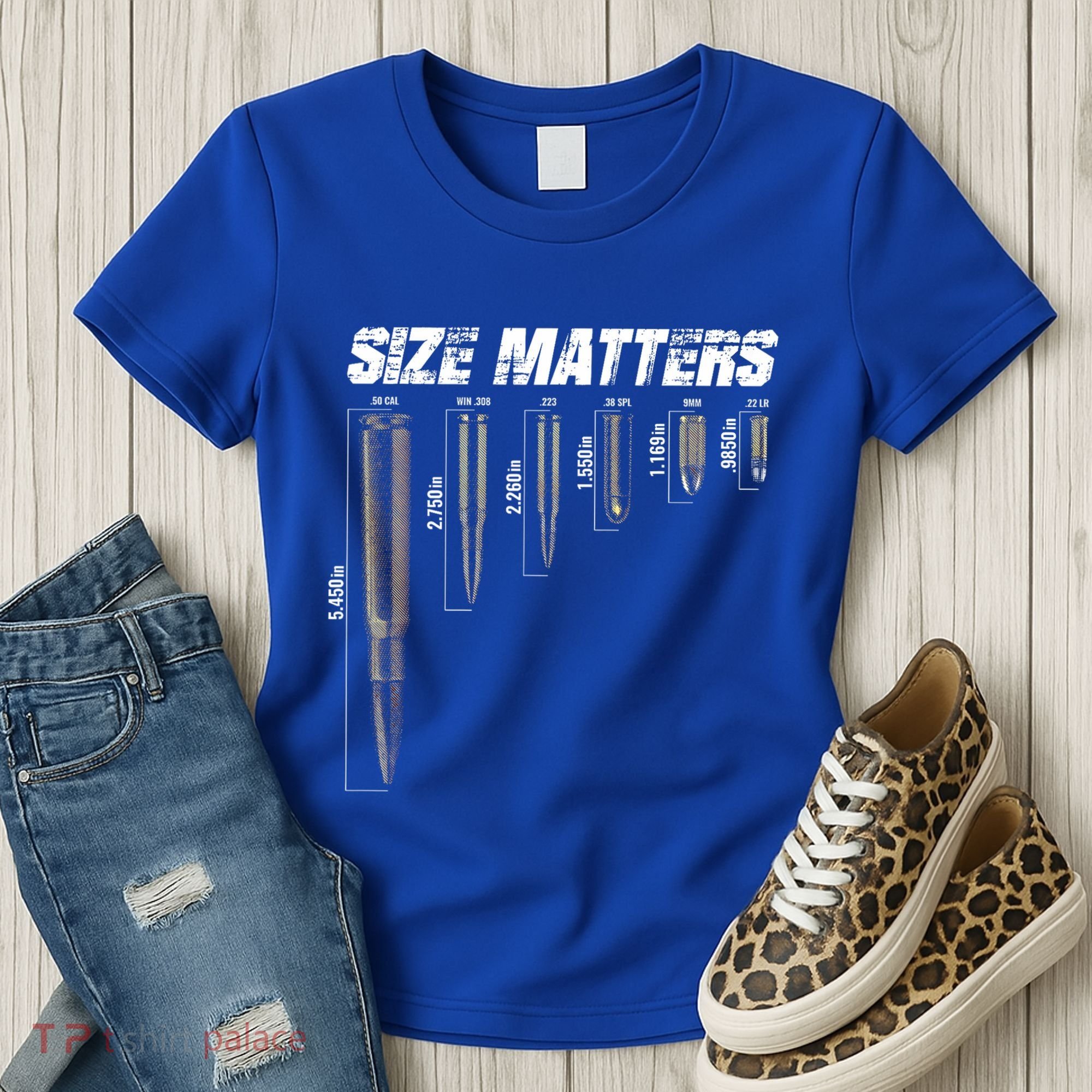 Size Matter Bullet Measure Up Women's T-Shirt