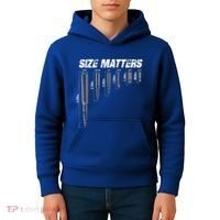 Size Matter Bullet Measure Up Kids Hoodie thumb 4