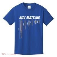 Size Matter Bullet Measure Up Kids T-Shirt thumb 0