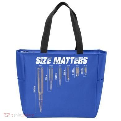 Size Matter Bullet Measure Up Tote Bag