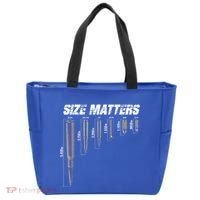 Size Matter Bullet Measure Up Tote Bag thumb 0