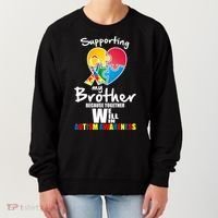 Supporting My Brother Together We Will Win Women's Sweatshirt thumb 0