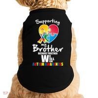 Supporting My Brother Together We Will Win Doggie Tank thumb 0
