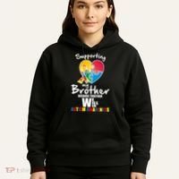 Supporting My Brother Together We Will Win Hoodie thumb 5