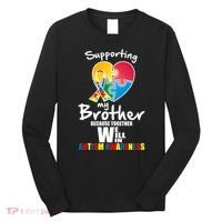 Supporting My Brother Together We Will Win Long Sleeve Shirt thumb 0