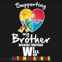 Supporting My Brother Together We Will Win Bucket Hat thumb 4