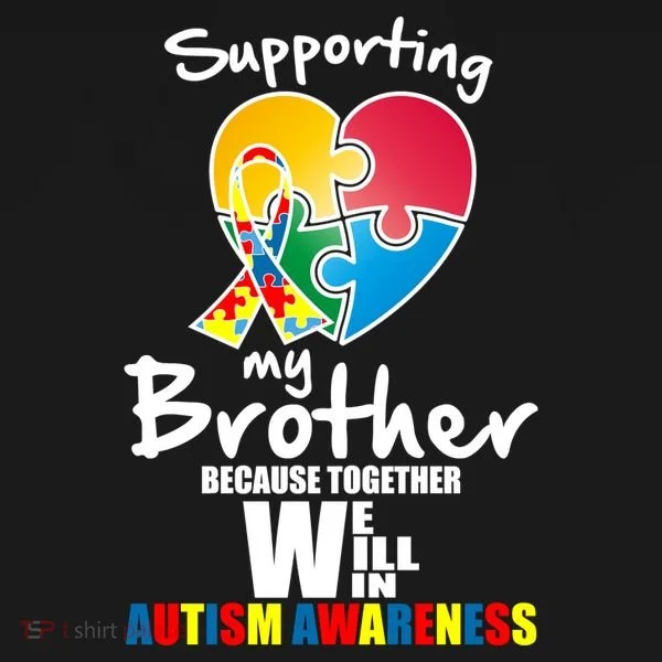 Supporting My Brother Together We Will Win Bucket Hat