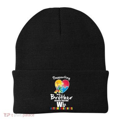 Supporting My Brother Together We Will Win Beanie