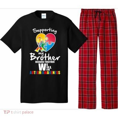 Supporting My Brother Together We Will Win Pajama Set