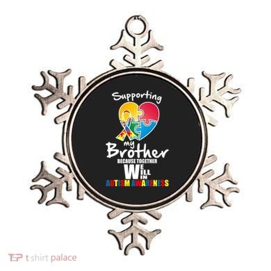 Supporting My Brother Together We Will Win Ornament