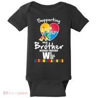 Supporting My Brother Together We Will Win Baby Bodysuit thumb 0