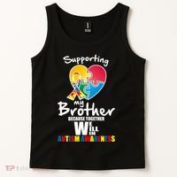 Supporting My Brother Together We Will Win Tank Top thumb 2