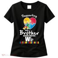 Supporting My Brother Together We Will Win Women's T-Shirt thumb 0