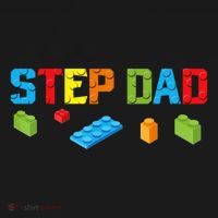 Stepdad Master Builder Building Bricks Blocks Family Parents Cool Gift Backpack thumb 2
