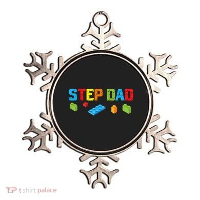 Stepdad Master Builder Building Bricks Blocks Family Parents Cool Gift Ornament