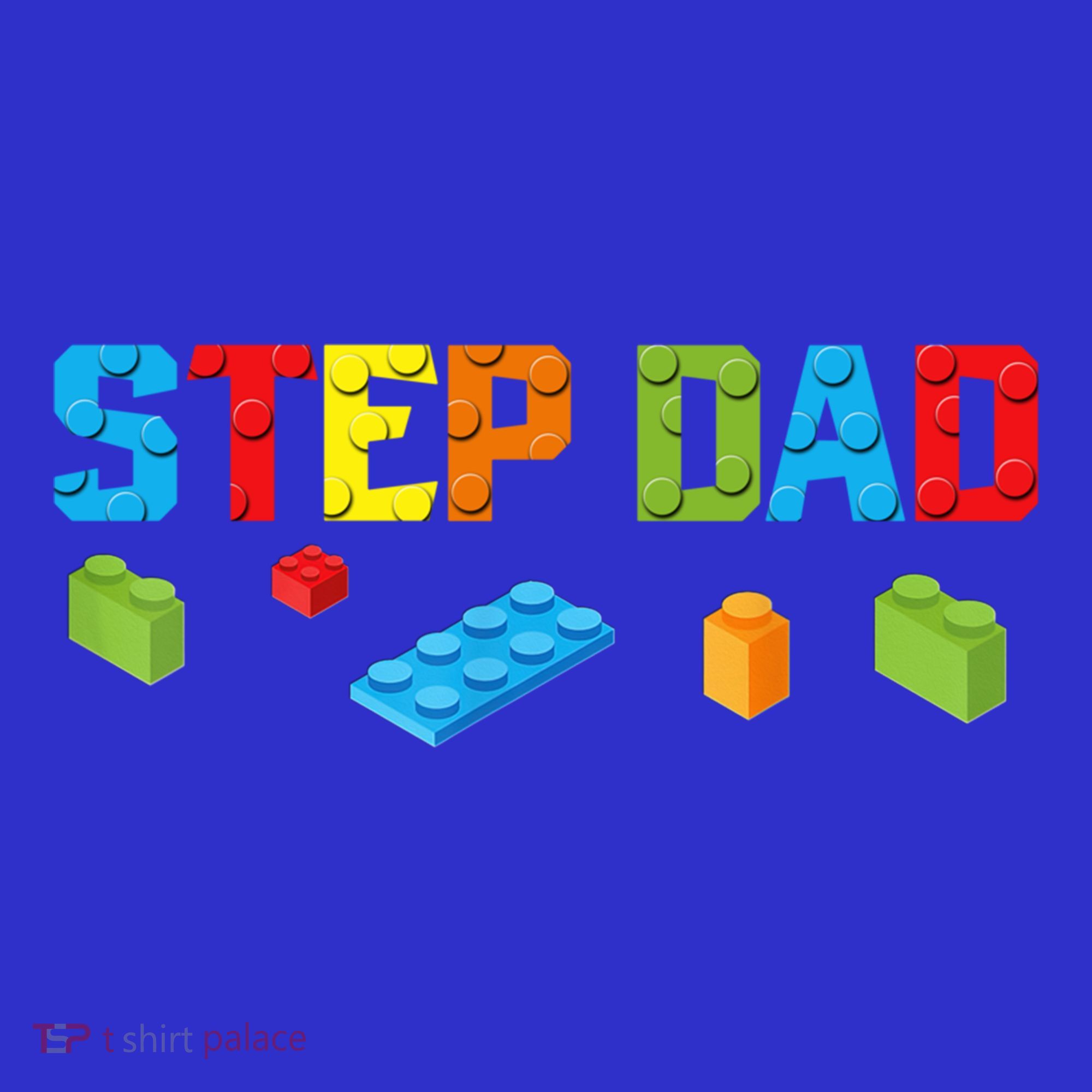 Stepdad Master Builder Building Bricks Blocks Family Parents Cool Gift Long Sleeve Shirt