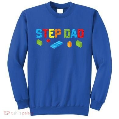Stepdad Master Builder Building Bricks Blocks Family Parents Cool Gift Sweatshirt