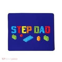 Stepdad Master Builder Building Bricks Blocks Family Parents Cool Gift Mousepad thumb 0