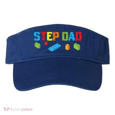 Stepdad Master Builder Building Bricks Blocks Family Parents Cool Gift Visor