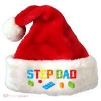 Stepdad Master Builder Building Bricks Blocks Family Parents Cool Gift Santa Hat thumb 0