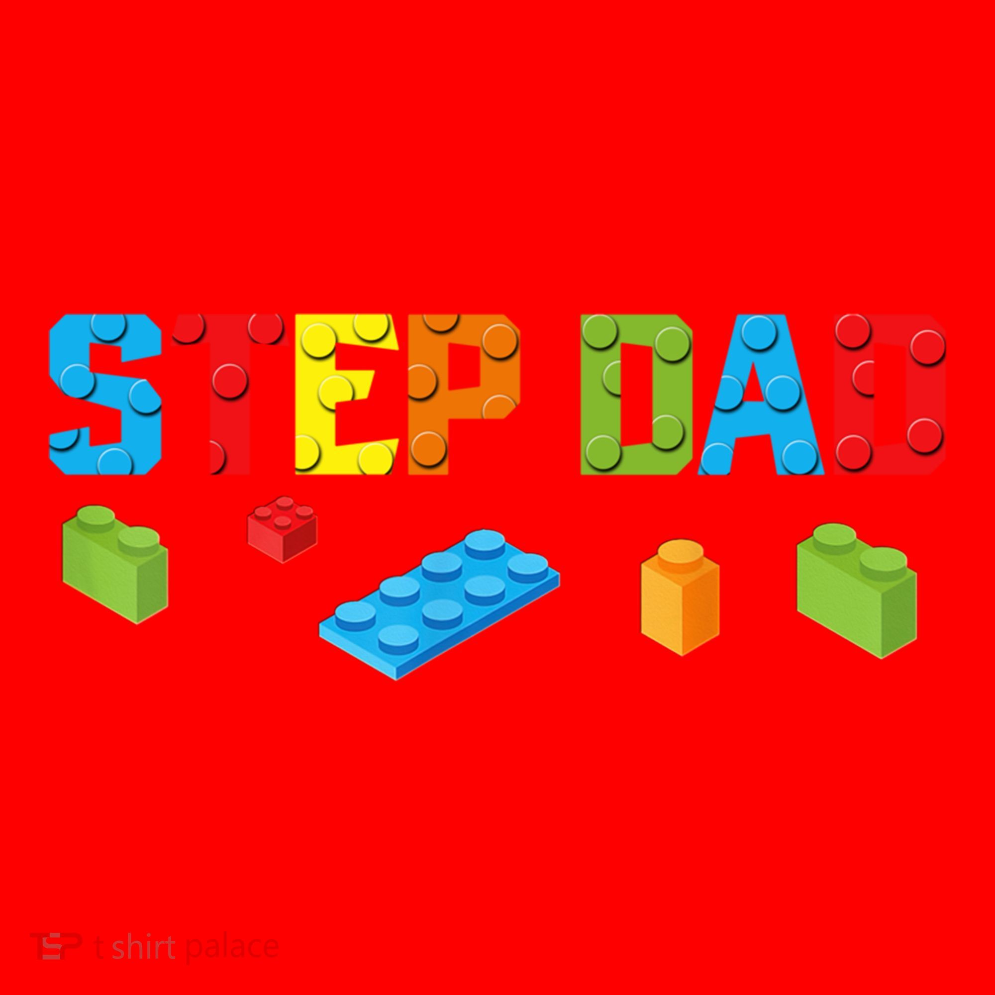 Stepdad Master Builder Building Bricks Blocks Family Parents Cool Gift Santa Hat