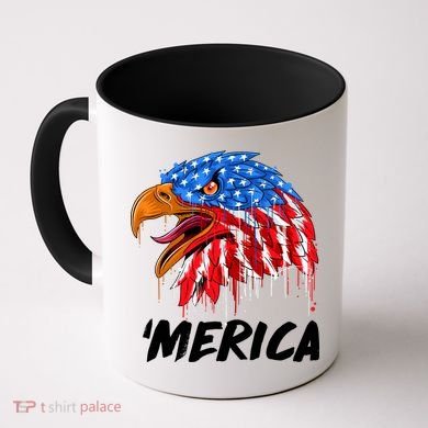 Sweet Merica Ball Eagle Coffee Mug